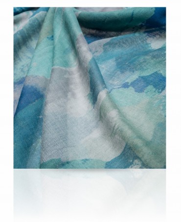 Палантин Женский W-CANVAS/BLU